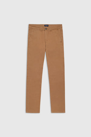 Pantalon chino coupe slim PALLAS CHINO SW TABACCO