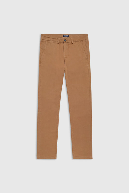 Achat Pantalon chino coupe slim PALLAS CHINO SW TABACCO