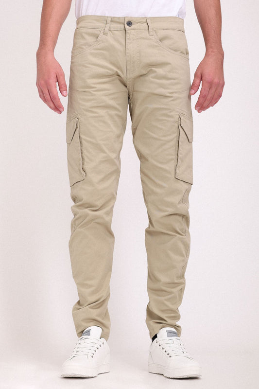 Achat Pantalon coupe cargo P-CROSS CARGO BEIGE STONE