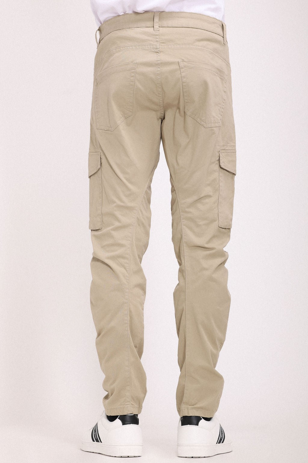 Pantalon coupe cargo P-CROSS CARGO BEIGE STONE