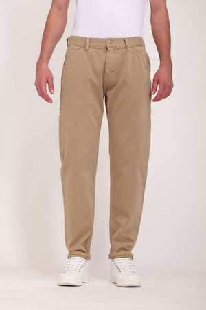 Jean style charpentier CARPENTER WORKER BEIGE