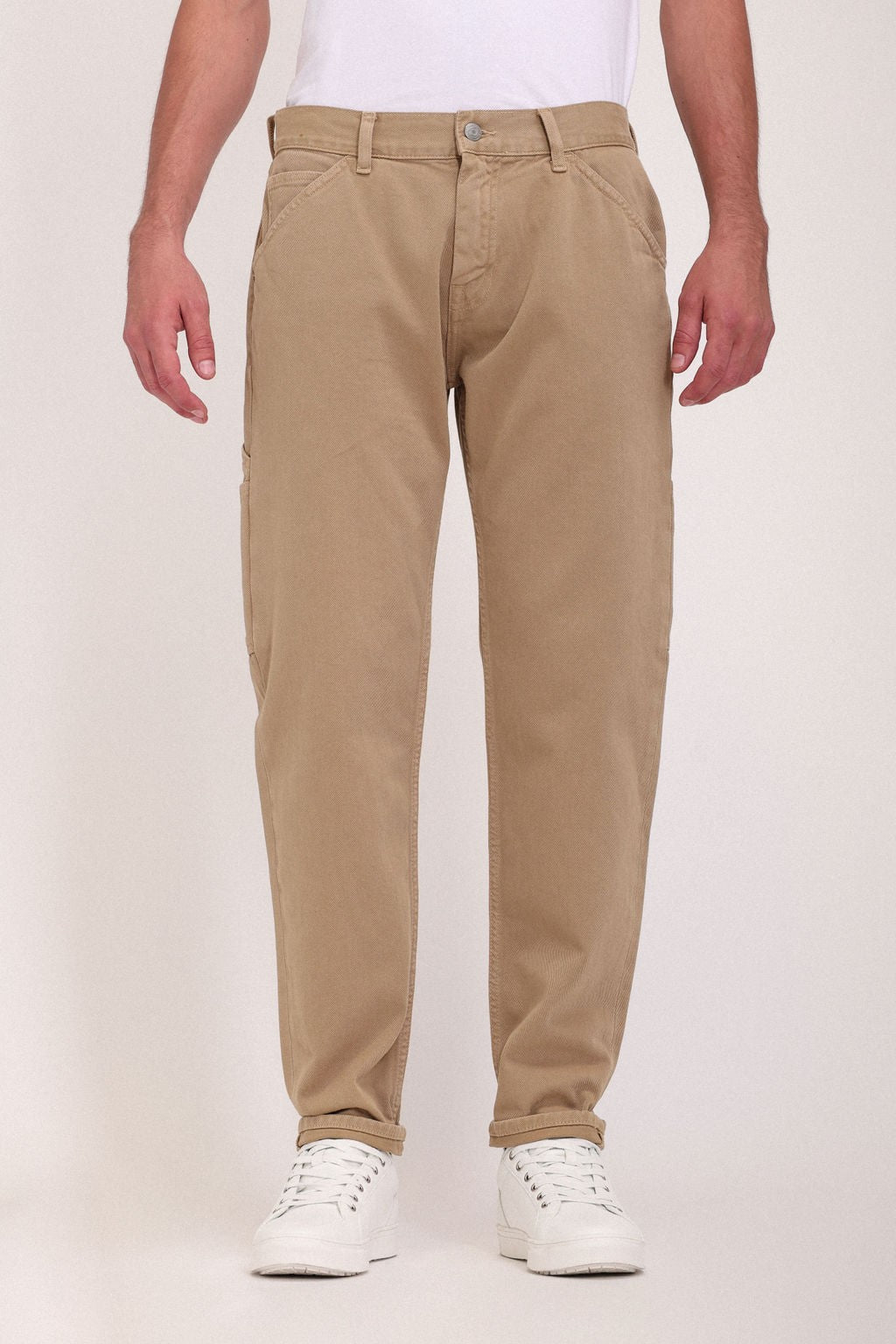 Jean style charpentier CARPENTER WORKER BEIGE