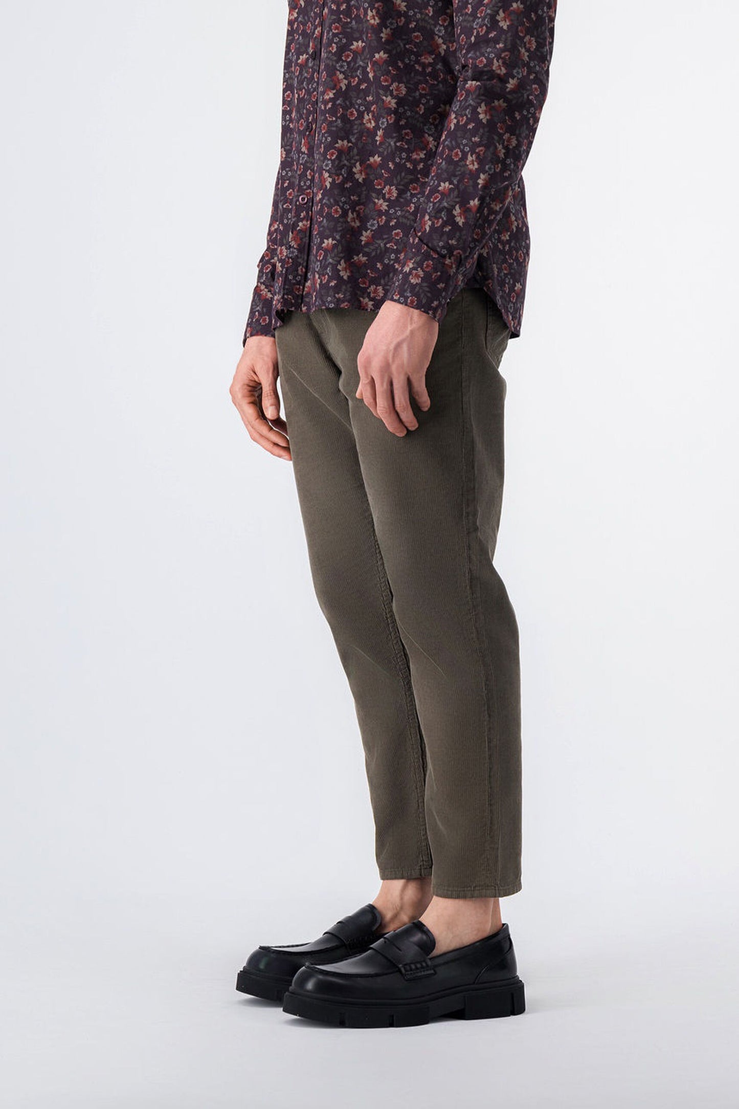 Pantalon coupe étroite DAD CROPPED TURBULENCE KAKI