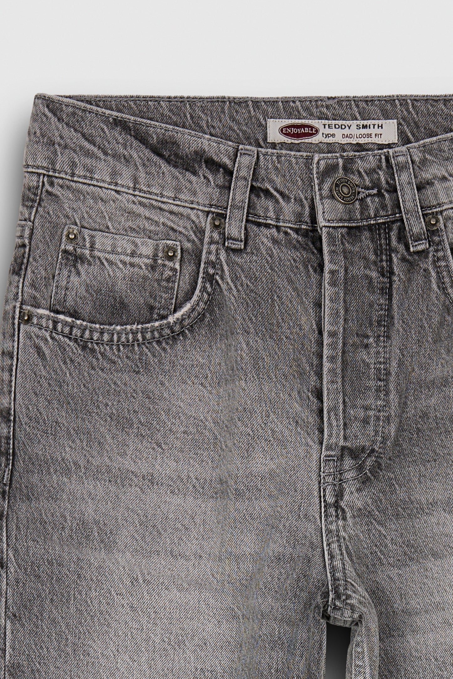 Jean coupe étroite DAD CROPPED GREY