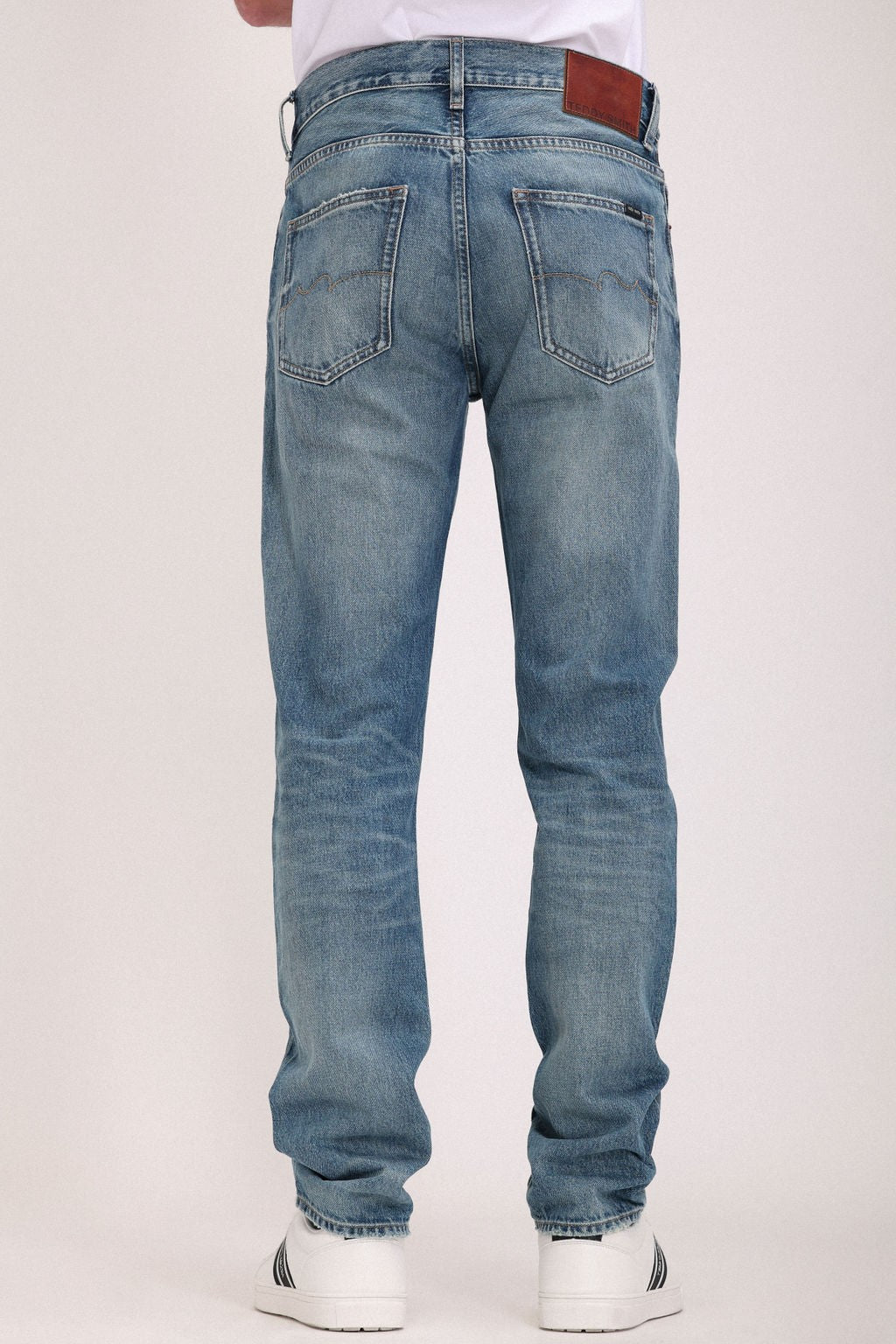 Jean denim coupe regular slim ROCK MUST VINTAGE/INDIGO