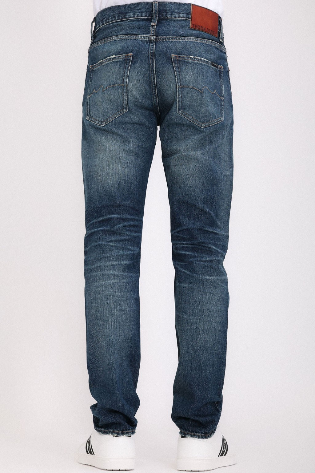 Jean denim coupe regular slim ROCK MUST OLD/ENCRE