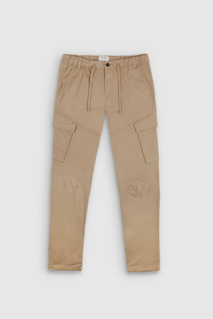 Pantalon coupe cargo P-MURRAY CARGO BEIGE