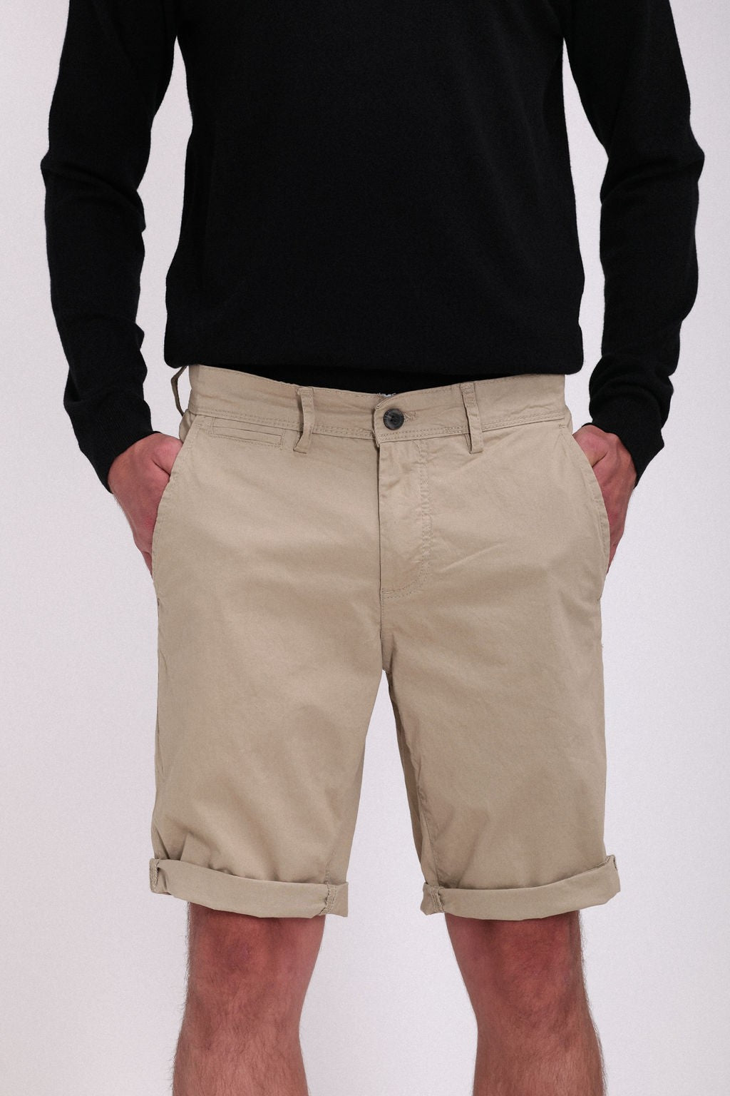 Bermuda coupe chino SHORT CHINO BEIGE