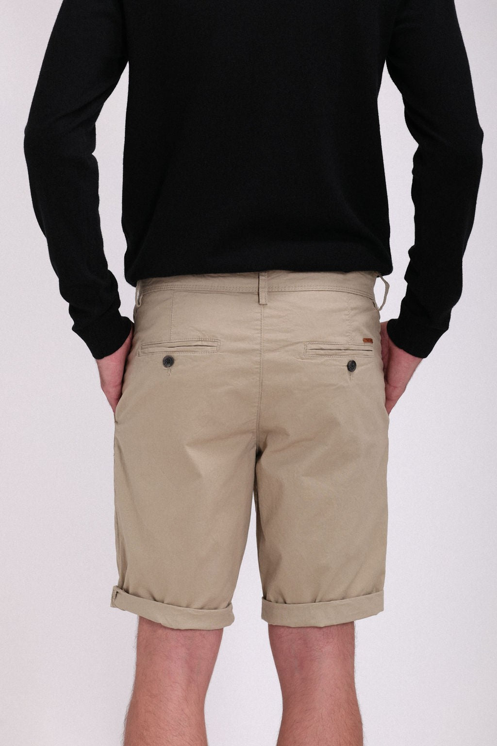 Bermuda coupe chino SHORT CHINO BEIGE