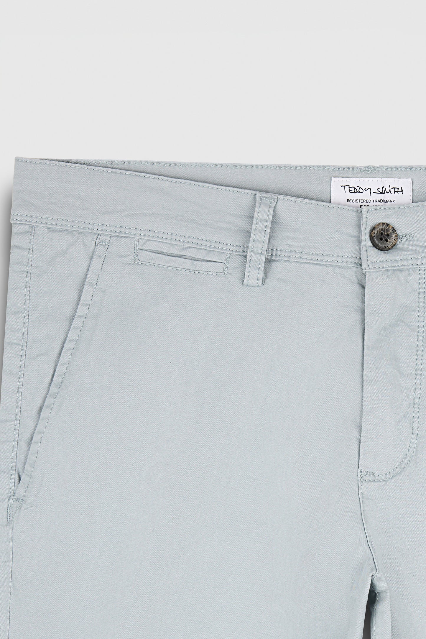 Bermuda coupe chino SHORT CHINO BLEACHED BLUE