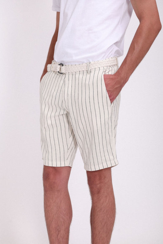 Achat Bermuda coupe chino STATON CHINO MIDDLE WHITE