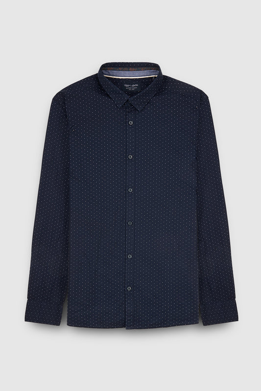 Achat Chemise à pinces col français CARTON ML DARK NAVY/WHITE 2