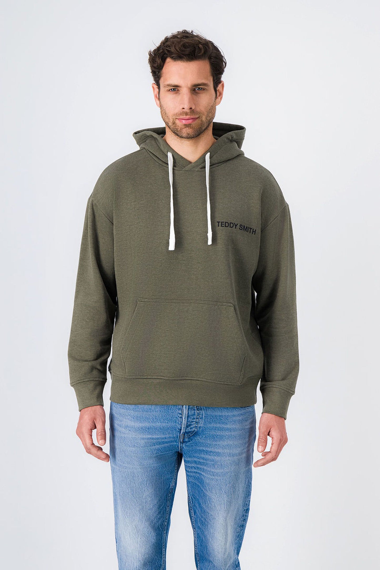 Sweat à capuche REQUIRED HOODY TURBULENCE KAKI CHINE