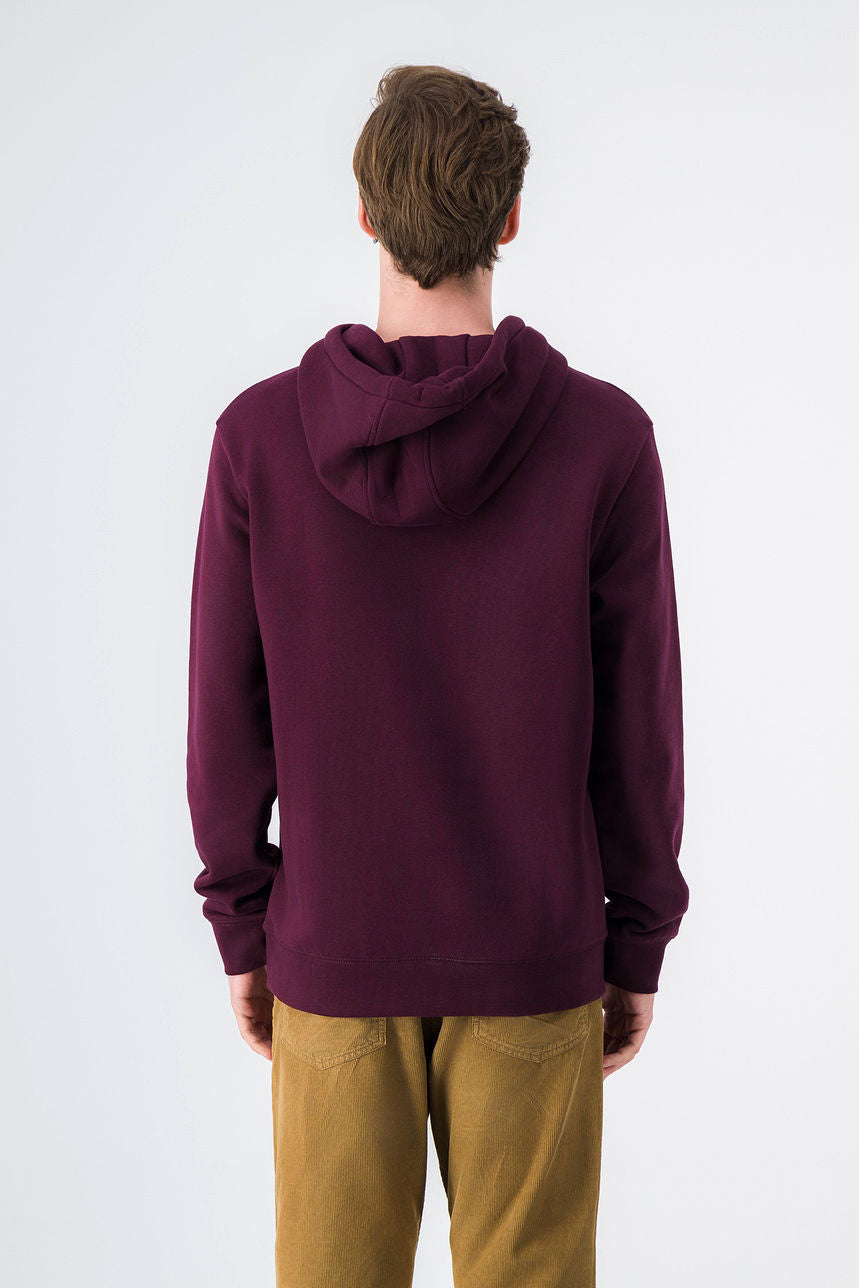 Sweat à capuche SICLASS HOODY DARK WINE