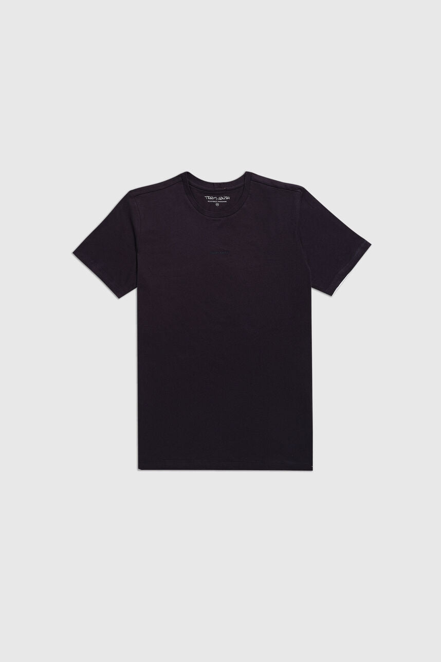 T-shirt col rond T-SOY MC DARK NAVY