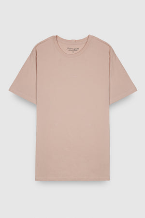 T-shirt col rond T-SOY MC ROSE PALE