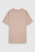 T-shirt col rond T-SOY MC ROSE PALE