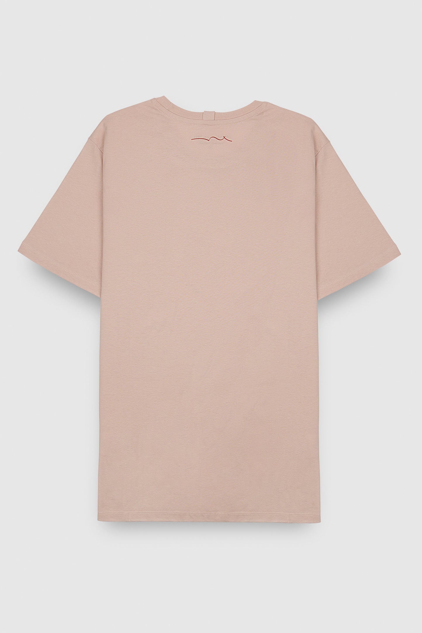 T-shirt col rond T-SOY MC ROSE PALE