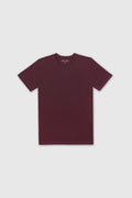 T-shirt col rond T-SOY MC DARK WINE