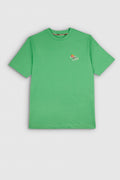 T-shirt oversize col rond manches courtes T-EDIS MC VERT CITRUS