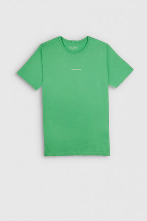 T-shirt col rond manches courtes T-SOY 2 MC VERT CITRUS