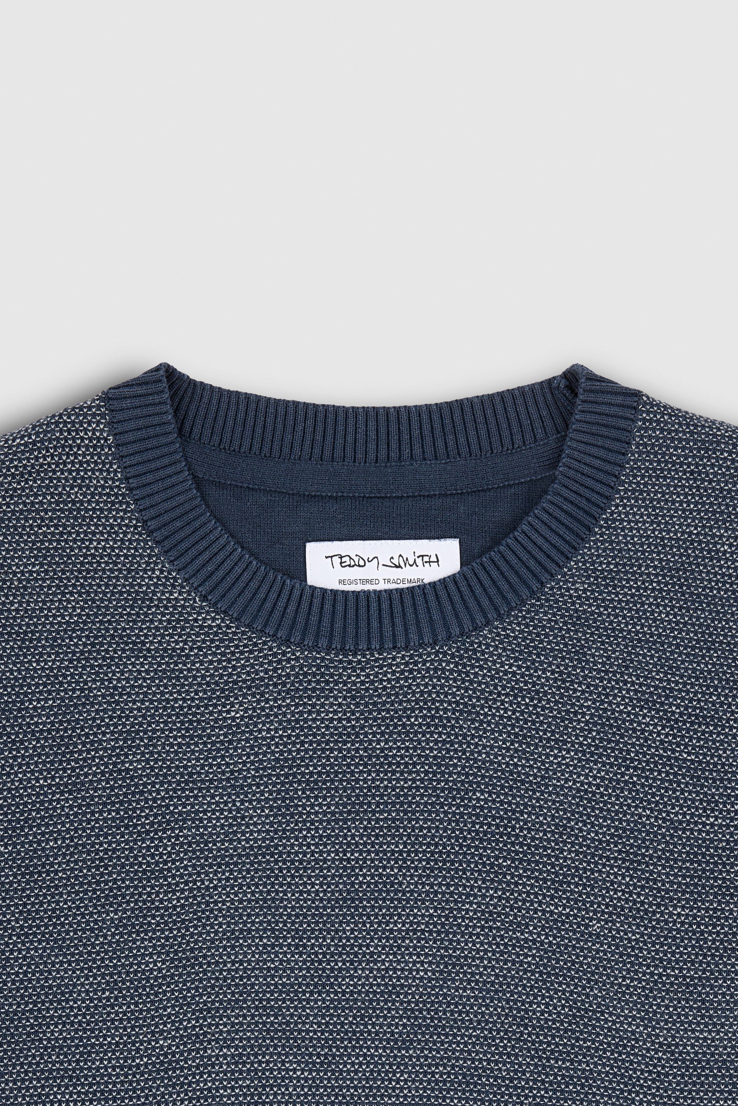 Pull col rond P-MILAN 2 TOTAL NAVY