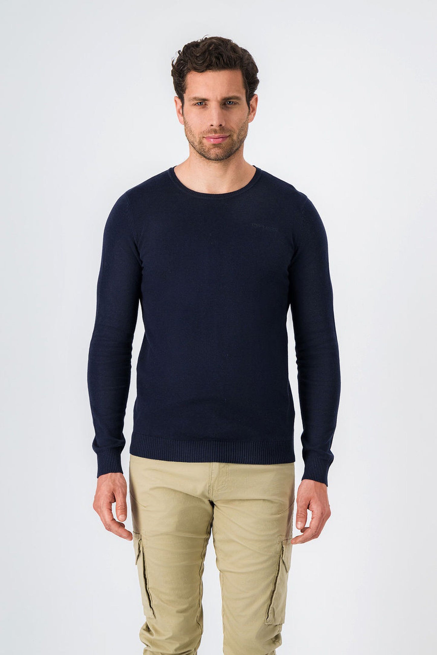 Pull à col rond PULSER RC TOTAL NAVY CHINE