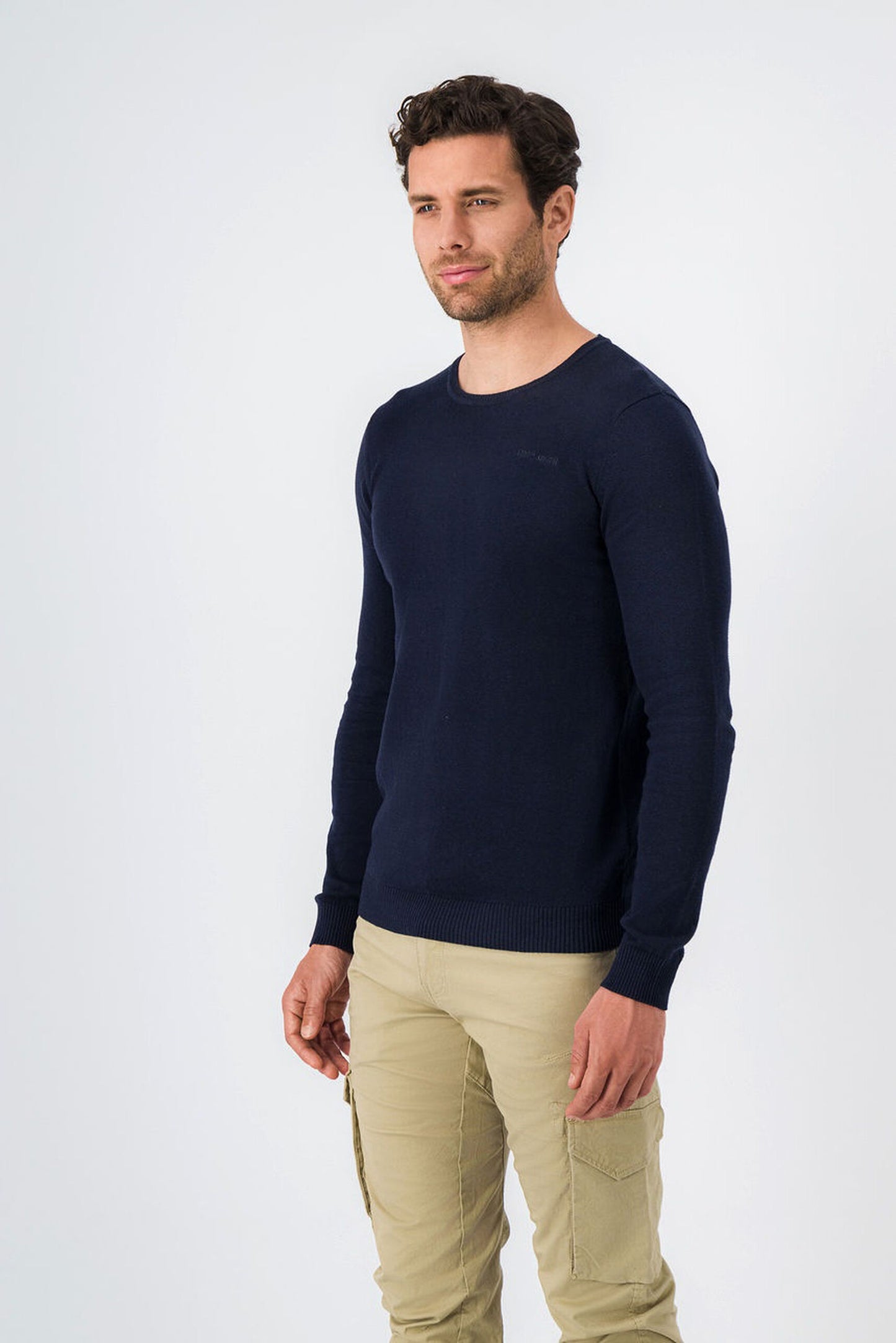 Pull à col rond PULSER RC TOTAL NAVY CHINE