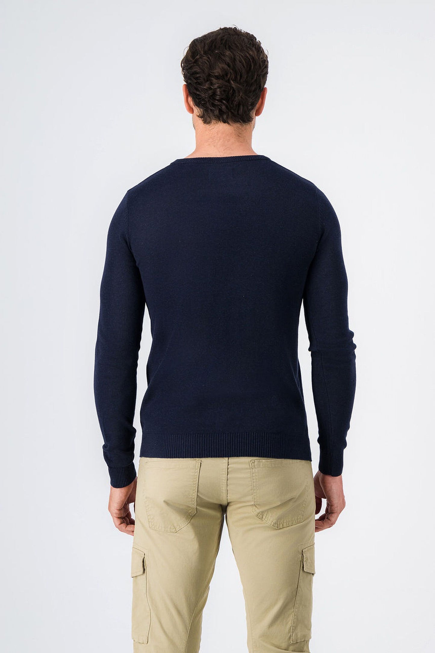 Pull à col rond PULSER RC TOTAL NAVY CHINE