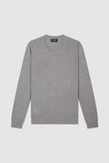 Pull col rond P-MARC GRIS CHINE MOYEN