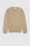 Pull à col rond P-MARC BEIGE CHINE