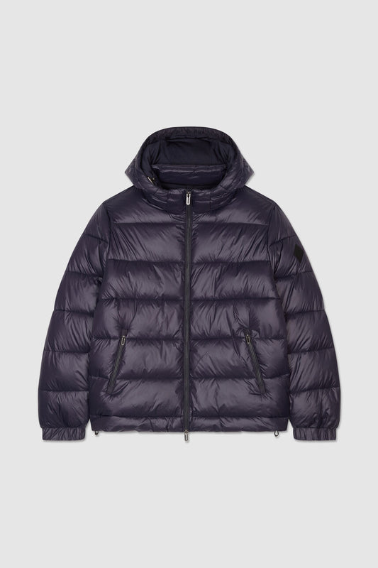 Achat Blouson matelassé avec capuche amovible LESLI UNION NAVY