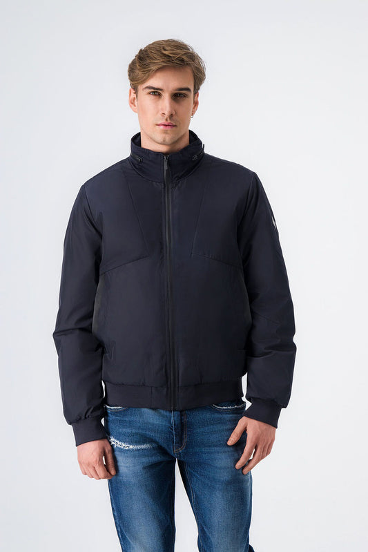 Achat Blouson mix matière RIGEL UNION NAVY