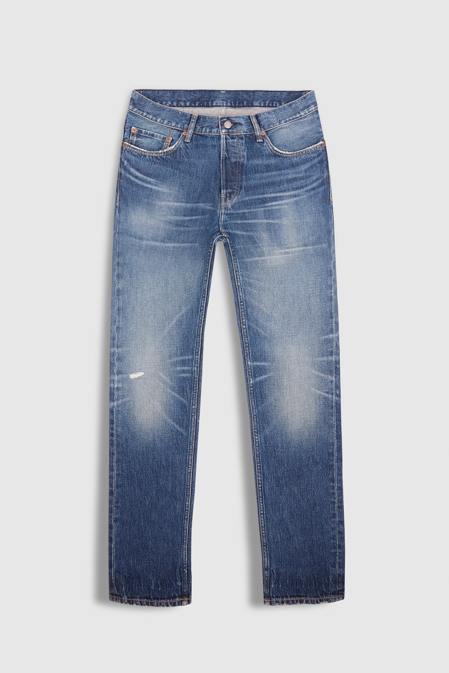 Jean denim coupe regular slim ROCK MUST OLD/ENCRE