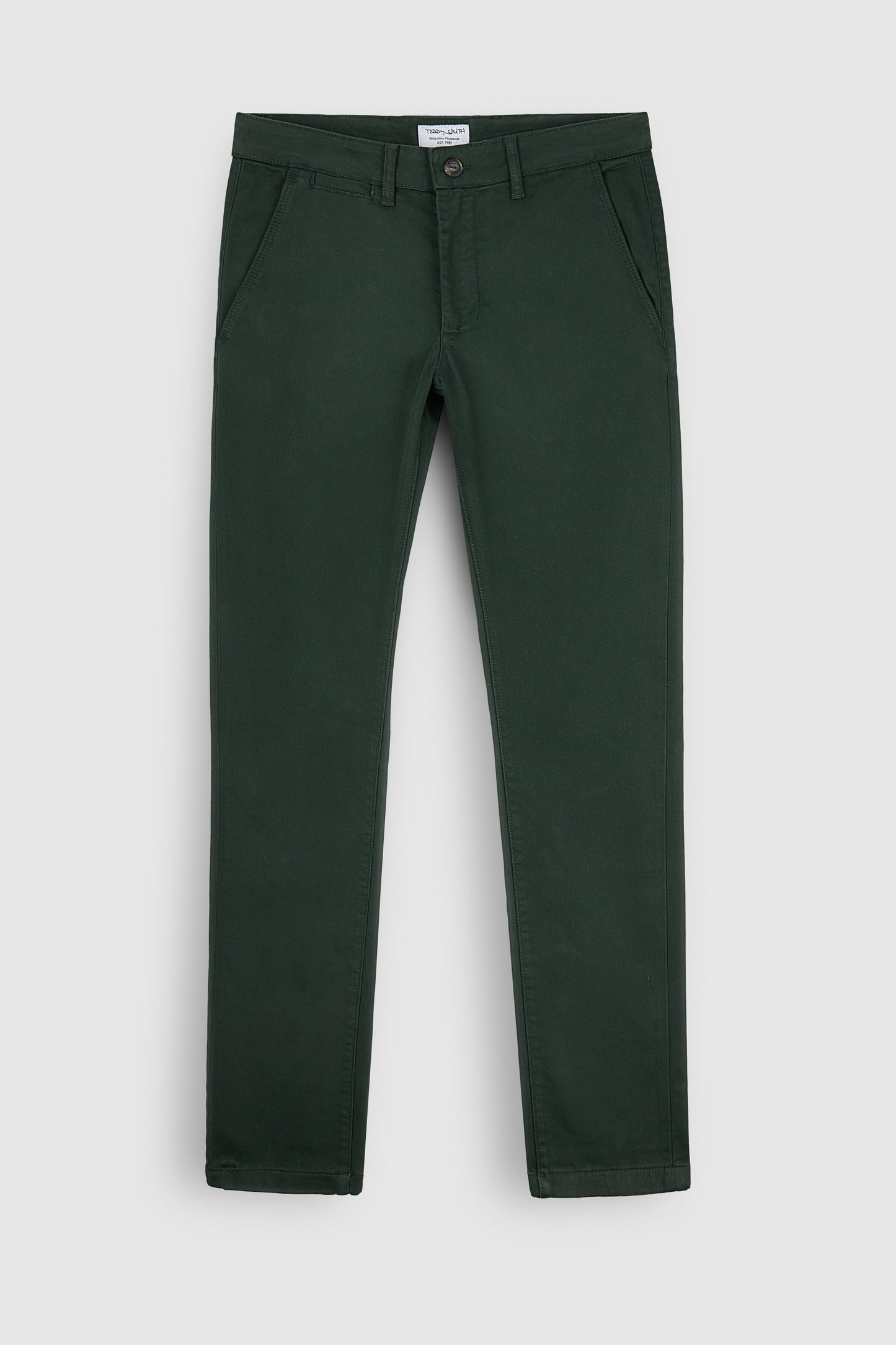 Pantalon style chino coupe slim PALLAS CHINO SW VERT SCARABE