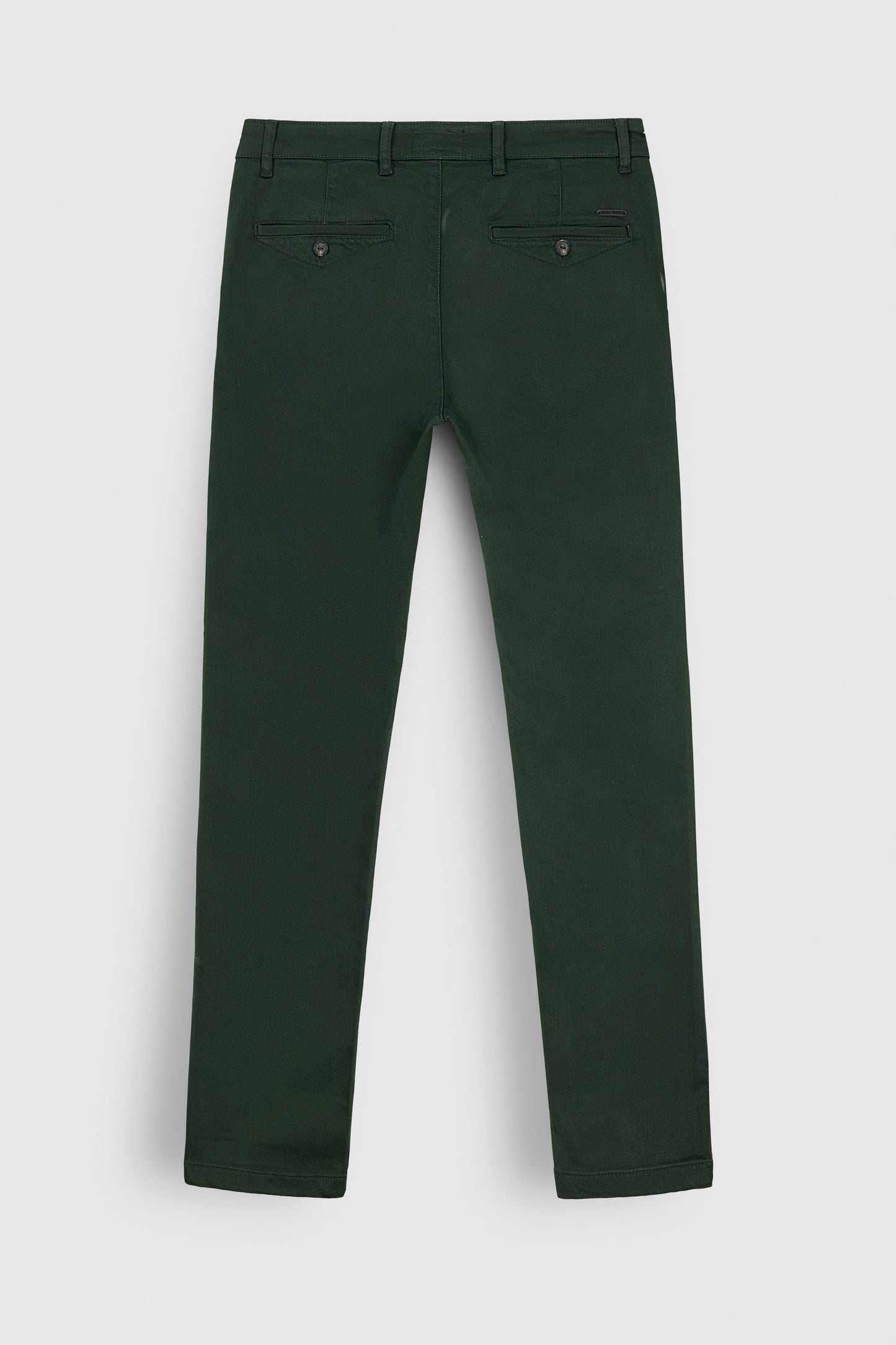 Pantalon style chino coupe slim PALLAS CHINO SW VERT SCARABE