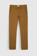 Pantalon style chino coupe slim PALLAS CHINO SW TABACCO