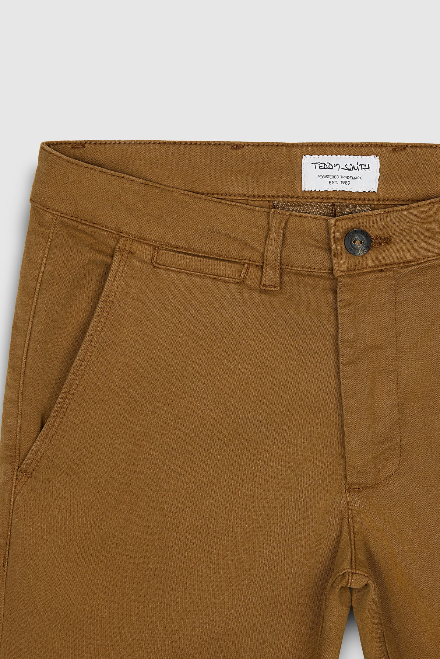 Pantalon style chino coupe slim PALLAS CHINO SW TABACCO