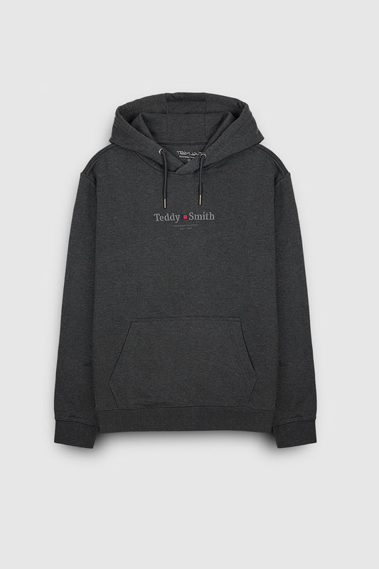 Achat Sweat à capuche S-JIM HOODY MELANGE BLACK