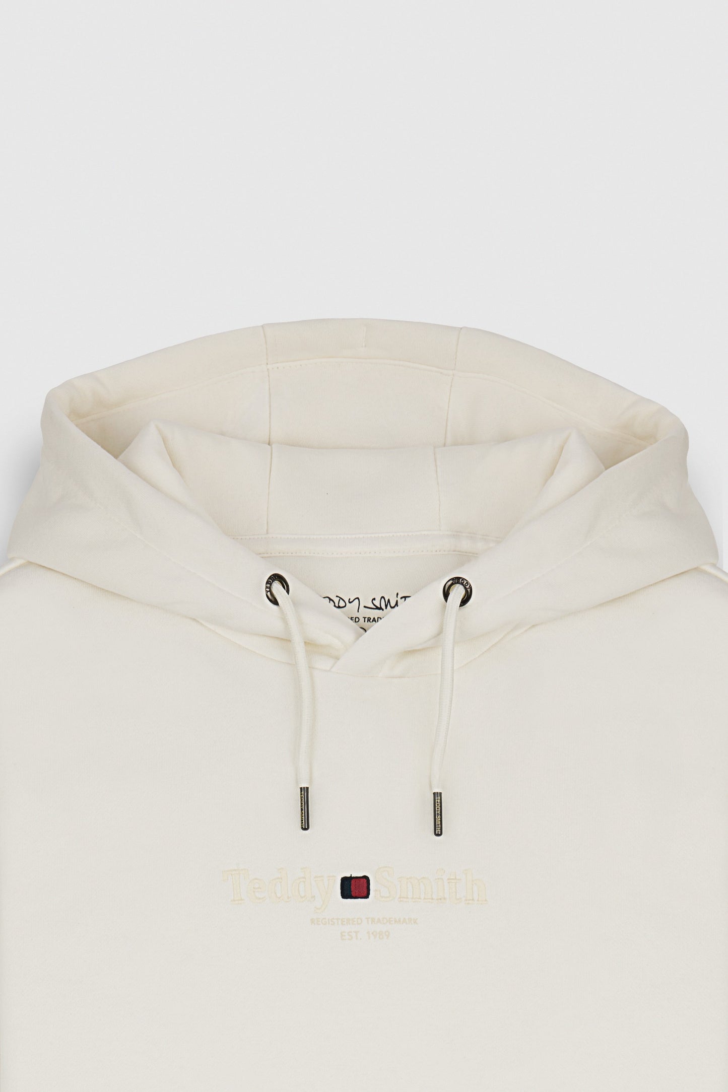 Sweat à capuche S-JIM HOODY MIDDLE WHITE