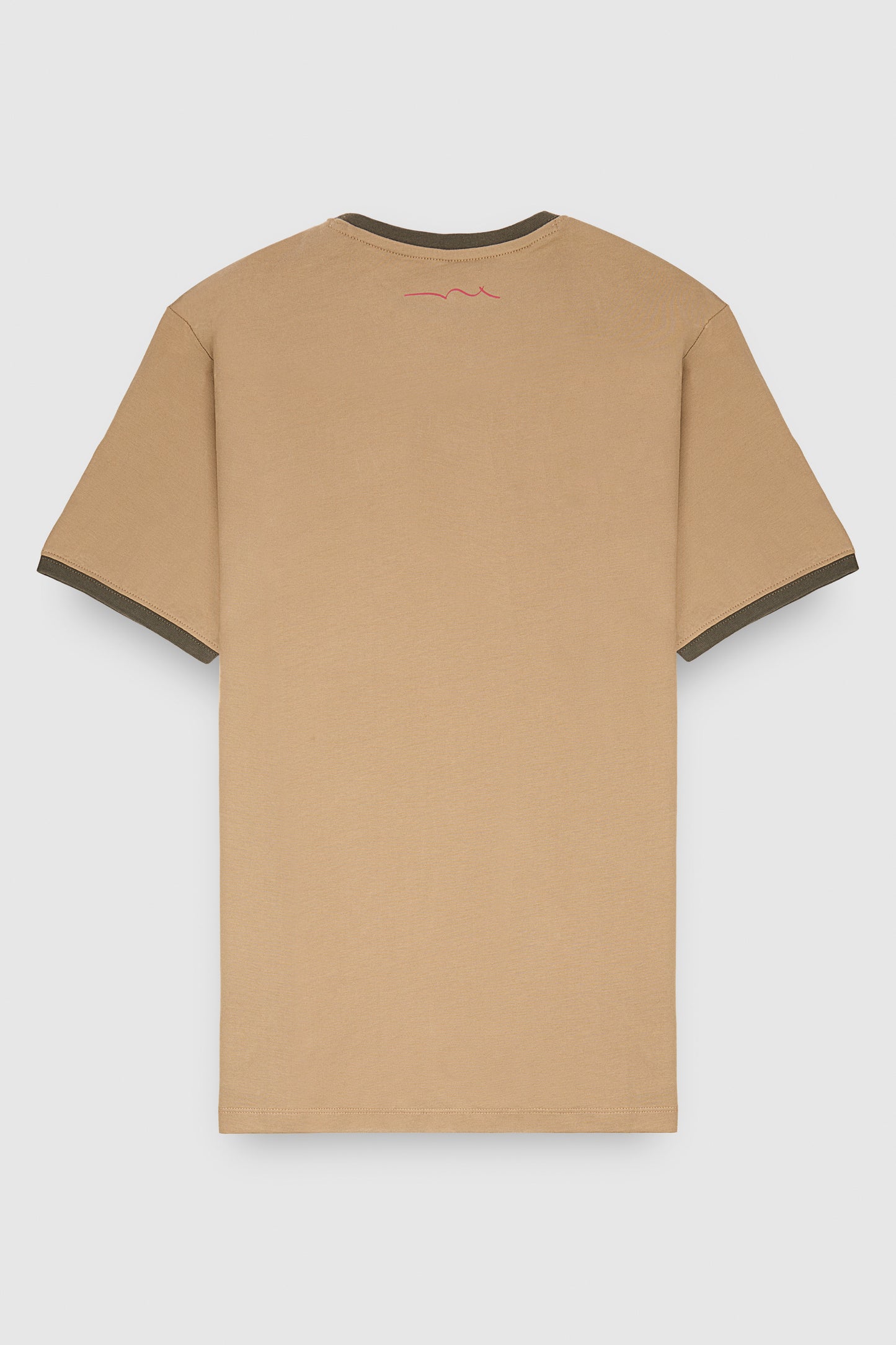 T-shirt col rond manches courtes THE TEE 2 R MC MOKA BEIGE