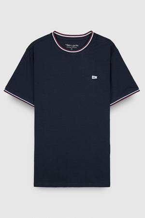 T-shirt T-ELMER MC TOTAL NAVY