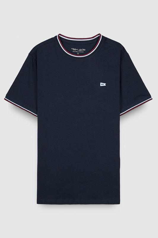 Achat T-shirt T-ELMER MC TOTAL NAVY