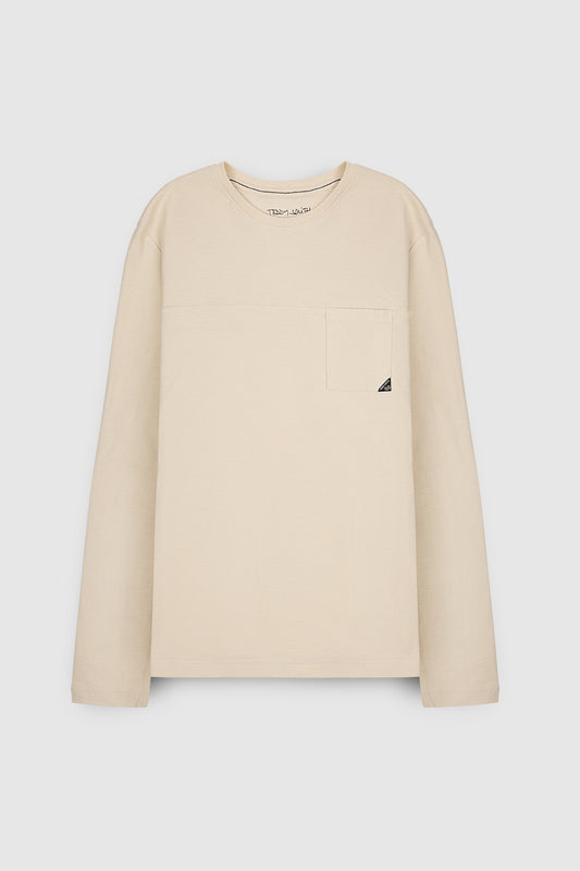 Achat T-shirt T-MILLER ML CREAM