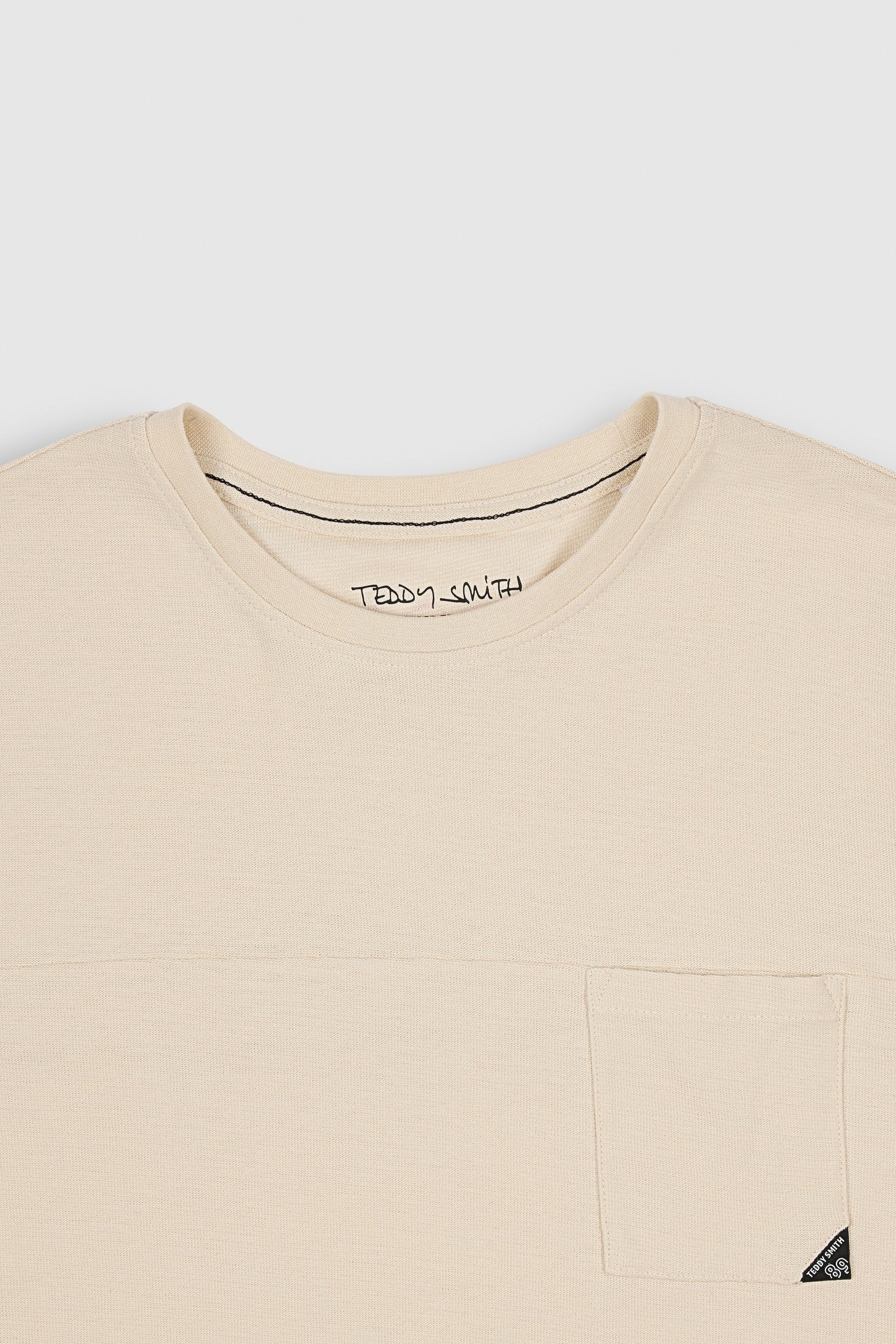 T-shirt T-MILLER ML CREAM