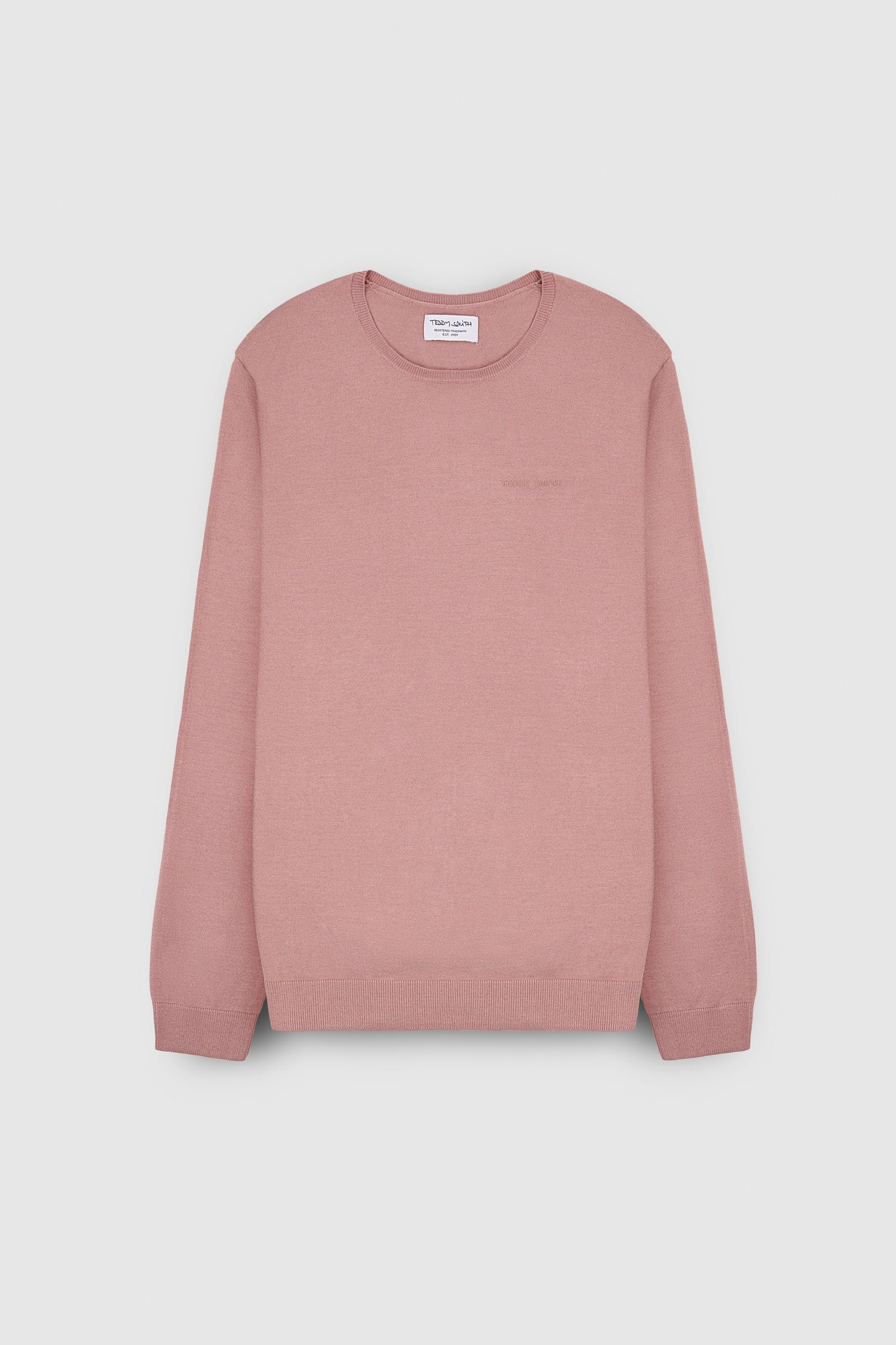 Pull col rond P-MARC WOOD ROSE