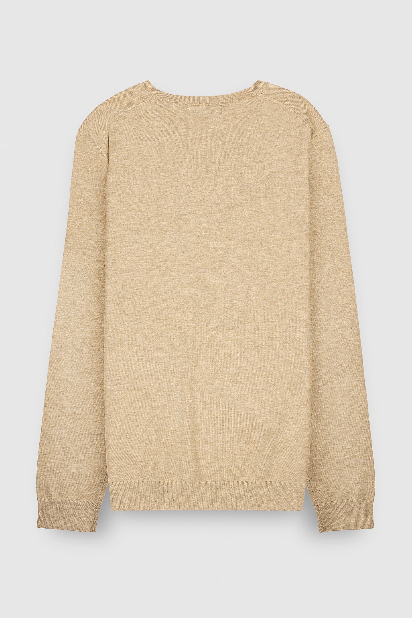 Pull col V P-MARCO BEIGE DUNE CHINE