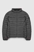 Blouson léger col montant BLIGHT MELANGE BLACK