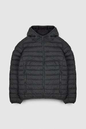 Blouson léger avec capuche BLIGHTER MELANGE BLACK