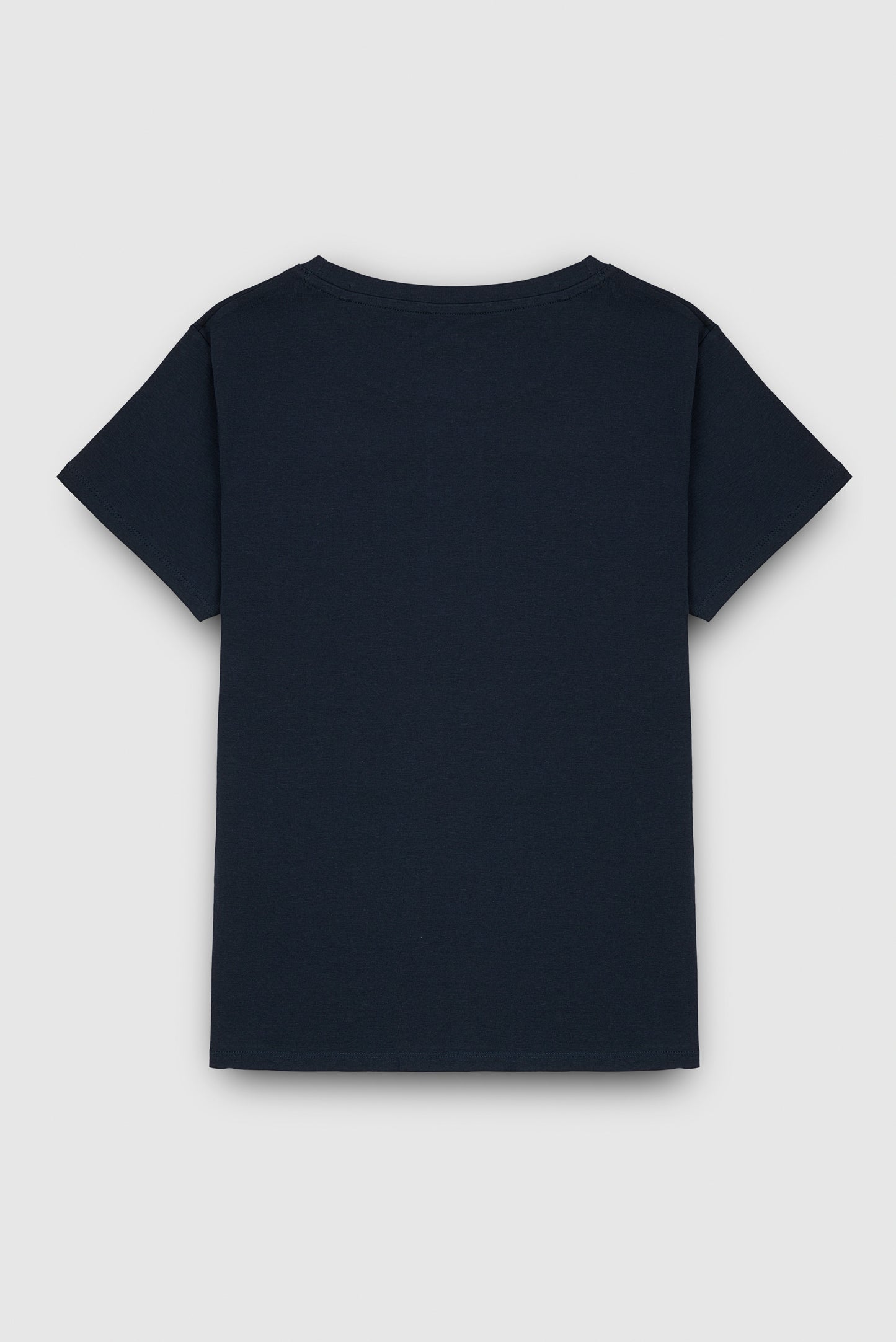 T-shirt col rond T-RIBELLE MC TOTAL NAVY